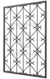 Решётка на окно сварная 3-142