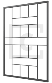 Решётка на окно сварная 1-20